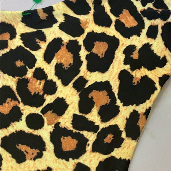 Leopard Print High-Waist Bikini Bottoms - Picture 6 of 6